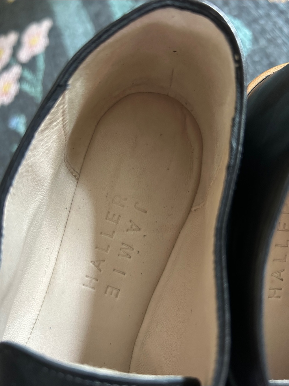 Jamie Haller Black Oxfords EU 39 Fits Women size 9 Worn once! Rare!!🖤 - Picture 3 of 13